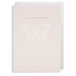 Deepest Sympathy Butterfly Card