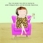 Leopard Skin Card