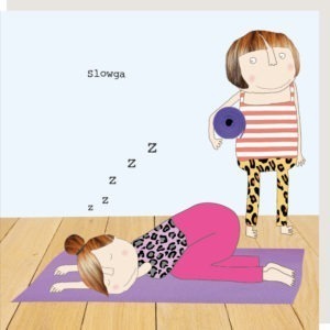 Slowga Yoga Card