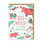 Jungle Birthday Card