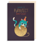 Purrfect Birthday Card