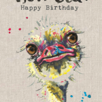 How Old Ostrich Card