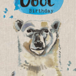 Polar Bear Cool Birthday Card