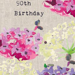 90th Birthday Card