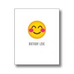 Birthday Love Emoji Card