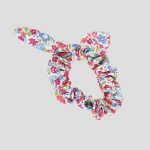 Hair Scrunchie Bow Pink